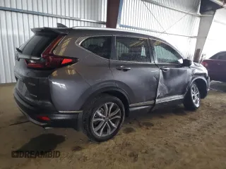 2022 Honda CR-V Touring with VIN 5J6RW2H98NL000896, listed as a Copart auction lot 43591385 with 59,676 mi miles and Salvage Title. Bid and sale history available at carsss.com. Image 3.