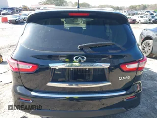 2014 Infiniti QX60 with VIN 5N1AL0MN9EC508017, listed as a IAAI auction lot 41591790 with 112,806 mi miles. Bid and sale history available at carsss.com. Image 16.