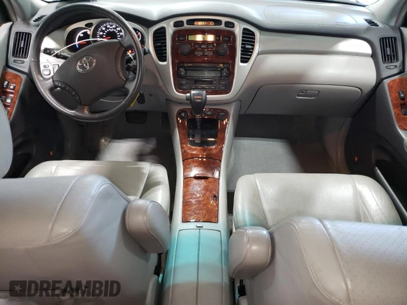 2006 Toyota Highlander z VIN JTEEW21A160007888, wystawiony jako Copart lot #56704465 z przebiegiem 163 322 mil mil oraz Szkoda całkowita • Salvage title. Historia ofert i sprzedaży dostępna na DreamBid. Obrazek 8.