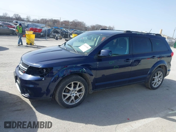 2017 Dodge Journey SXT z VIN 3C4PDDBG6HT697189, wystawiony jako IAAI lot #41717359 z przebiegiem 128 073 mil mil oraz . Historia ofert i sprzedaży dostępna na DreamBid. Obrazek 14.
