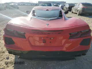 2021 Chevrolet Corvette 2LT with VIN 1G1YB2D47M5109255, listed as a Copart auction lot 84228854 with 24,406 mi miles and Salvage Title. Bid and sale history available at carsss.com. Image 6.