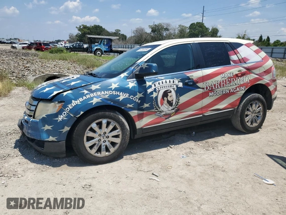 2008 Ford Edge Limited with VIN 2FMDK49C38BA05716, listed as a Copart auction lot 67352034 with 117,799 mi miles and Salvage Title. Bid and sale history available at carsss.com. Image 1.