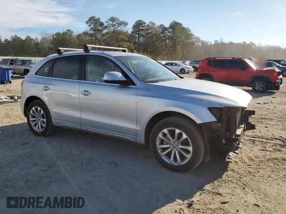 2013 Audi Q5 Premium with VIN WA1CFAFPXDA064787, listed as a Copart auction lot 89256705 with 130,529 mi miles and Salvage Title. Bid and sale history available at carsss.com. Image 4.