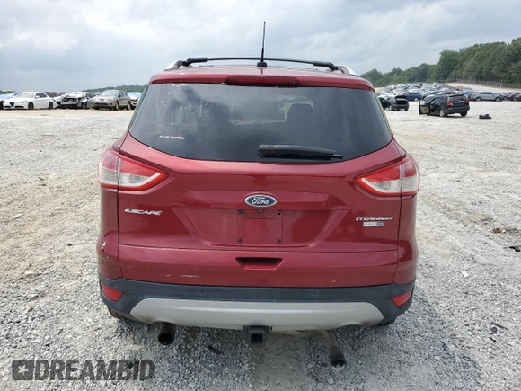 2013 Ford Escape Titanium with VIN 1FMCU9J98DUB55876, listed as a Copart auction lot 59786105 with 162,407 mi miles and Salvage title. Bid and sale history available at DreamBid. Image 6.