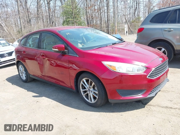 2015 Ford Focus SE with VIN 1FADP3K27FL289971, listed as a IAAI auction lot 41842582 with 96,450 mi miles. Bid and sale history available at carsss.com. Image 1.