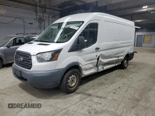 2015 Ford Transit Cargo with VIN 1FTNE2CM3FKA28342, listed as a Copart auction lot 44156275 with 251,391 mi miles and Salvage Title. Bid and sale history available at carsss.com. Image 1.