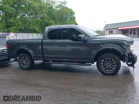 2019 Ford F-150 XL with VIN 1FTEX1EP1KFA77120, listed as a IAAI auction lot 42329608 with 76,053 mi miles and . Bid and sale history available at DreamBid. Image 13.