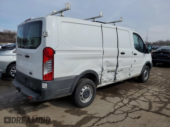 2017 Ford Transit with VIN 1FTYR1ZM0HKA75303, listed as a Copart auction lot 46233835 with 216,645 mi miles and Clean Title. Bid and sale history available at DreamBid. Image 3.