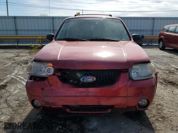 2006 Ford Escape Limited with VIN 1FMCU94186KA86885, listed as a Copart auction lot 55566465 with Not provided miles and Salvage title. Bid and sale history available at DreamBid. Image 5.