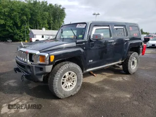 2007 Hummer H3 SUV with VIN 5GTDN13E578158323, listed as a Copart auction lot 62884024 with 169,972 mi miles and Clean Title. Bid and sale history available at carsss.com. Image 1.