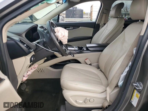 2017 Lincoln MKX Select with VIN 2LMPJ8KPXHBL44921, listed as a Copart auction lot 41451255 with 126,478 mi miles and Salvage Title. Bid and sale history available at carsss.com. Image 7.
