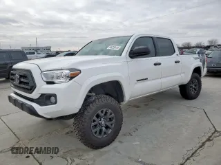 2022 Toyota Tacoma SR5 with VIN 3TMBZ5DN6NM035681, listed as a Copart auction lot 46226415 with 27,891 mi miles and Salvage title. Bid and sale history available at DreamBid. Image 1.