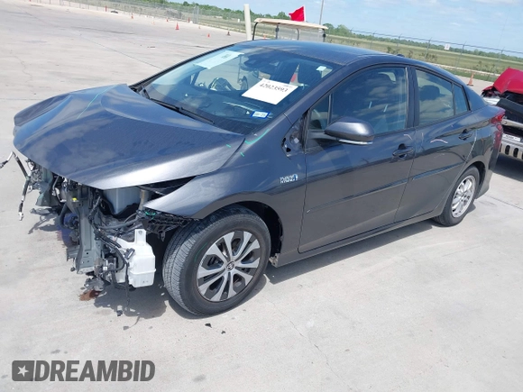 2021 Toyota Prius LE with VIN JTDKAMFP3M3193640, listed as a IAAI auction lot 42023593 with 17,841 mi miles and . Bid and sale history available at DreamBid. Image 18.