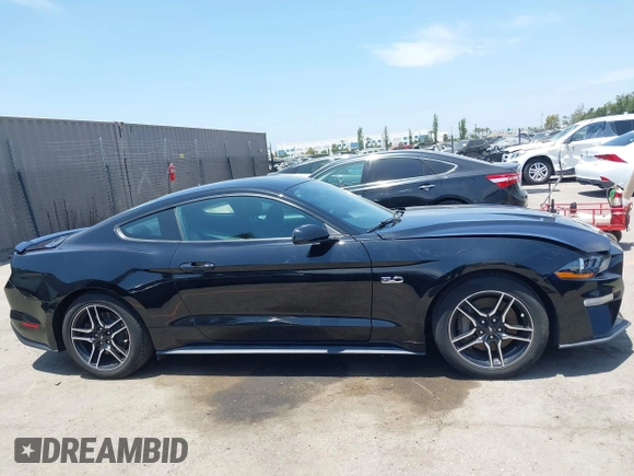 2018 Ford Mustang GT with VIN 1FA6P8CF6J5145784, listed as a IAAI auction lot 42396064 with 47,535 mi miles and . Bid and sale history available at DreamBid. Image 13.