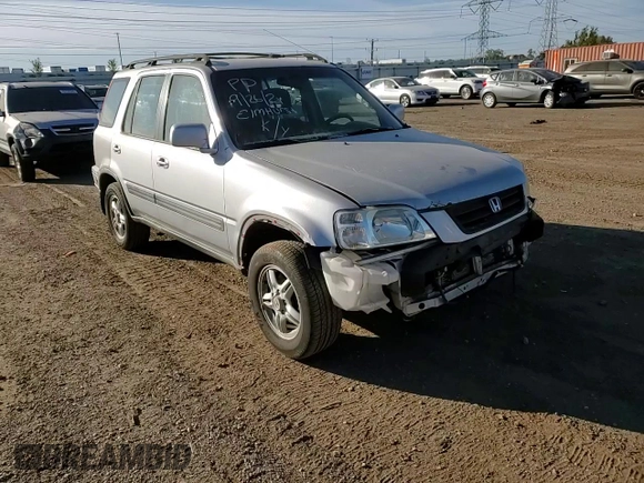 2001 Honda CR-V EX with VIN JHLRD186X1C029941, listed as a Copart auction lot 73583974 with 166,680 mi miles and Salvage Title. Bid and sale history available at carsss.com. Image 11.