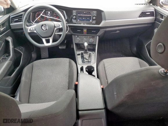 2019 Volkswagen Jetta S with VIN 3VWCB7BU3KM199641, listed as a Copart auction lot 52104155 with 57,006 mi miles and Salvage Title. Bid and sale history available at carsss.com. Image 8.