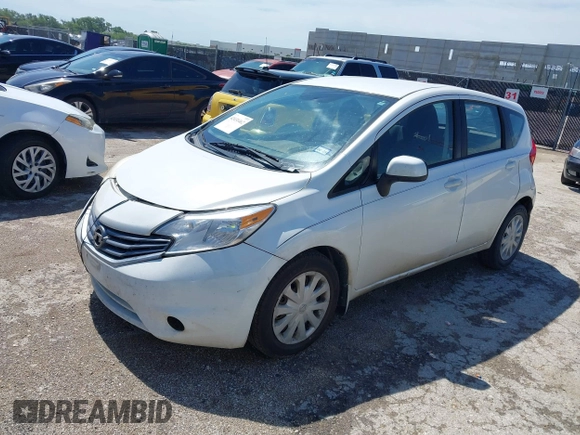 2014 Nissan Note S Plus with VIN 3N1CE2CP6EL435914, listed as a IAAI auction lot 42431462 with 110,063 mi miles and . Bid and sale history available at DreamBid. Image 2.