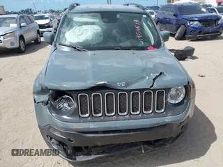 2018 Jeep Renegade Latitude with VIN ZACCJABB7JPJ69925, listed as a IAAI auction lot 41954537 with 61,680 mi miles. Bid and sale history available at carsss.com. Image 6.