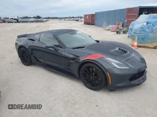 2019 Chevrolet Corvette Grand Sport 2LT with VIN 1G1YX2D70K5115777, listed as a Copart auction lot 78260744 with 0 mi miles and Non Repairable. Bid and sale history available at carsss.com. Image 4.