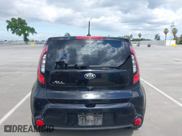 2016 Kia Soul + with VIN KNDJP3A56G7275630, listed as a IAAI auction lot 41906069 with 87,874 mi miles. Bid and sale history available at carsss.com. Image 17.