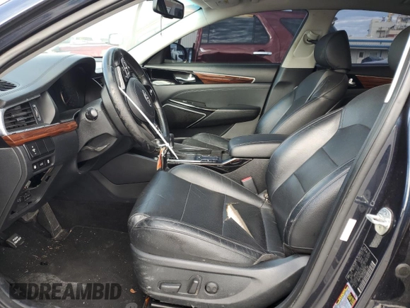 2017 Kia Cadenza Premium with VIN KNALB4J18H5066345, listed as a Copart auction lot 83496164 with 128,045 mi miles and Clean Title. Bid and sale history available at carsss.com. Image 7.