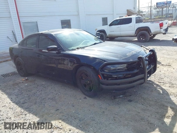 2021 Dodge Charger Police with VIN 2C3CDXAT1MH684680, listed as a IAAI auction lot 41618450 with Not provided miles and . Bid and sale history available at DreamBid. Image 1.