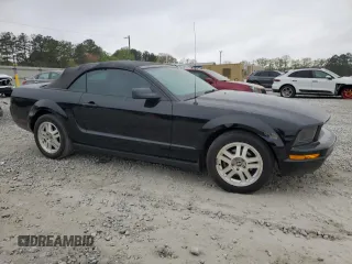 2007 Ford Mustang Deluxe with VIN 1ZVFT84N375281260, listed as a Copart auction lot 51205445 with 274,807 mi miles and Salvage Title. Bid and sale history available at carsss.com. Image 4.