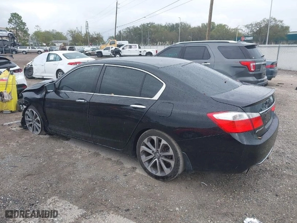 2015 Honda Accord Sedan Sport with VIN 1HGCR2F54FA239170, listed as a IAAI auction lot 41733576 with 111,621 mi miles. Bid and sale history available at carsss.com. Image 14.
