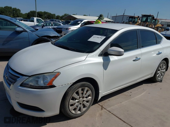 2014 Nissan Sentra SV with VIN 3N1AB7AP4EL650501, listed as a IAAI auction lot 42338291 with 162,100 mi miles and . Bid and sale history available at DreamBid. Image 2.