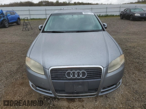 2007 Audi A4 2.0T with VIN WAUAF78E47A139559, listed as a Copart auction lot 48927115 with 157,320 mi miles and Salvage Title. Bid and sale history available at carsss.com. Image 5.