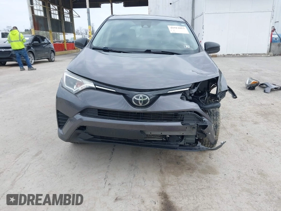 2018 Toyota RAV4 LE with VIN JTMBFREV4JJ742428, listed as a IAAI auction lot 41912813 with 114,159 mi miles. Bid and sale history available at carsss.com. Image 13.