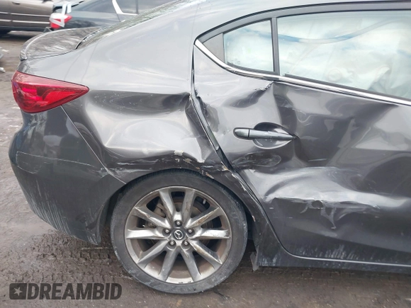 2018 Mazda 3 Touring with VIN 3MZBN1V35JM174323, listed as a IAAI auction lot 41412732 with 80,008 mi miles. Bid and sale history available at carsss.com. Image 6.