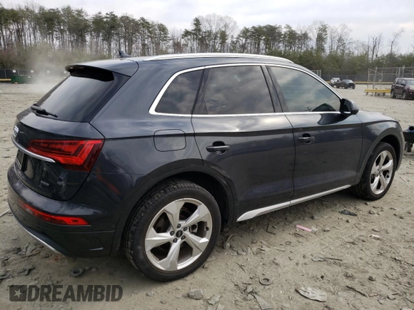 2021 Audi Q5 Prestige с VIN WA1CAAFY1M2028262, выставлен на аукционе Copart как лот 49660305 с пробегом 23 712 миль миль и Списание • Salvage title. История ставок и продаж доступна на DreamBid. Изображение 3.