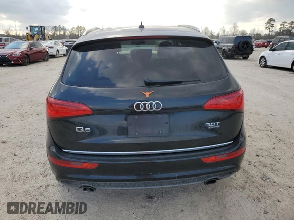 2017 Audi Q5 Premium Plus with VIN WA1D7AFP2HA022718, listed as a Copart auction lot 43852775 with 78,652 mi miles and Salvage title. Bid and sale history available at DreamBid. Image 6.