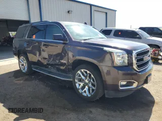 2015 GMC Yukon SLT z VIN 1GKS1BKC5FR689549, wystawiony jako Copart lot #56747385 z przebiegiem 102 856 mil mil oraz Szkoda całkowita • Salvage title. Historia ofert i sprzedaży dostępna na DreamBid. Obrazek 4.