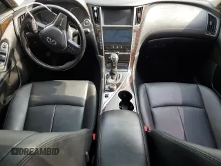 2019 Infiniti Q50 Luxe with VIN JN1EV7AR8KM559128, listed as a Copart auction lot 54709145 with Not Provided miles and Clean Title. Bid and sale history available at carsss.com. Image 8.