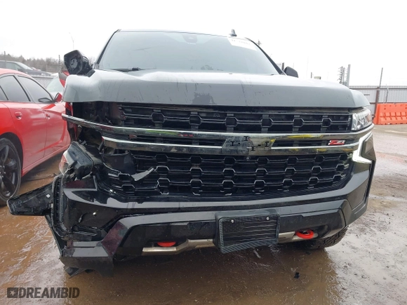 2021 Chevrolet Tahoe Z71 with VIN 1GNSKPKD7MR304897, listed as a IAAI auction lot 41528187 with 86,411 mi miles. Bid and sale history available at carsss.com. Image 12.