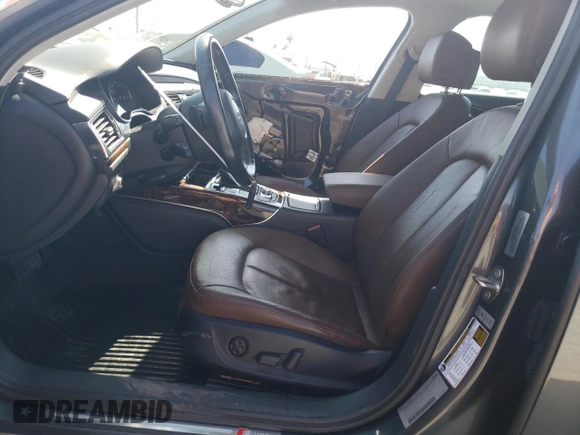 2015 Audi A6 Premium Plus with VIN WAUFGAFCXFN037112, listed as a Copart auction lot 52629515 with 75,551 mi miles and Salvage title. Bid and sale history available at DreamBid. Image 7.