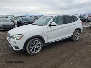 2016 BMW X3 xDrive28i z VIN 5UXWX9C54G0D82207, wystawiony jako Copart lot #47132895 z przebiegiem 49 131 mil mil oraz Szkoda całkowita • Salvage title. Historia ofert i sprzedaży dostępna na DreamBid. Obrazek 1.