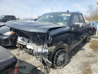 2020 Chevrolet Silverado 1500 LT with VIN 1GCVYDED8LZ240396, listed as a Copart auction lot 46562905 with 0 mi miles and Salvage Title. Bid and sale history available at carsss.com. Image 1.