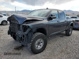 2018 Ram 2500 Laramie with VIN 3C6UR5FJ9JG354429, listed as a Copart auction lot 62869475 with 118,876 mi miles and Salvage title. Bid and sale history available at DreamBid. Image 1.