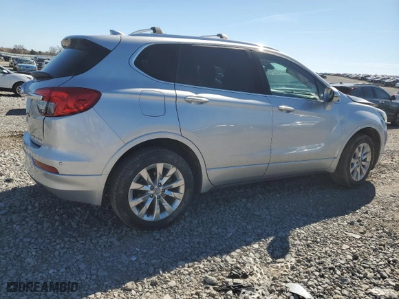 2017 Buick Envision Essence with VIN LRBFXBSA3HD128632, listed as a Copart auction lot 45983655 with 0 mi miles and Salvage Title. Bid and sale history available at carsss.com. Image 3.