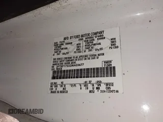 2002 Ford F-150 XL with VIN 3FTRF17232MA23677, listed as a IAAI auction lot 41849534 with 1 mi miles. Bid and sale history available at carsss.com. Image 9.