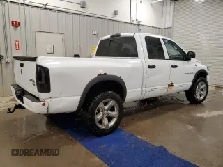 2006 Dodge 1500 SLT with VIN 1D7HU18246J115647, listed as a Copart auction lot 48012795 with 290,436 mi miles and Clean Title. Bid and sale history available at carsss.com. Image 3.