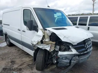 2012 Mercedes-Benz Sprinter Cargo Vans with VIN WD3PE7CC7C5621123, listed as a IAAI auction lot 41222912 with 228,234 mi miles. Bid and sale history available at carsss.com. Image 1.