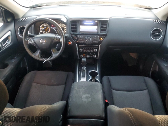2017 Nissan Pathfinder SV z VIN 5N1DR2MN2HC674116, wystawiony jako Copart lot #47123475 z przebiegiem 133 928 mil mil oraz Szkoda całkowita • Salvage title. Historia ofert i sprzedaży dostępna na DreamBid. Obrazek 8.