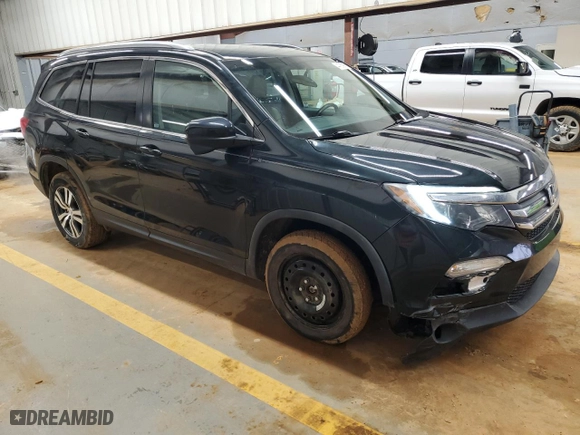 2018 Honda Pilot EX-L with VIN 5FNYF6H53JB012571, listed as a Copart auction lot 44787925 with 74,229 mi miles and Salvage Title. Bid and sale history available at carsss.com. Image 4.