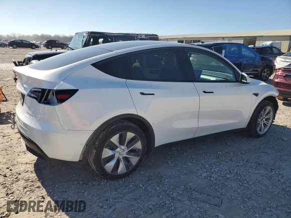 2022 Tesla Model Y Long Range z VIN 7SAYGDEE0NF339363, wystawiony jako Copart lot #44604015 z przebiegiem 48 002 mil mil oraz Szkody całkowita. Historia ofert i sprzedaży dostępna na DreamBid. Obrazek 3.
