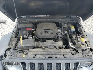 2020 Jeep Wrangler Unlimited Sahara with VIN 1C4HJXEN9LW121382, listed as a Copart auction lot 53279355 with 55,954 mi miles and Salvage title. Bid and sale history available at DreamBid. Image 12.