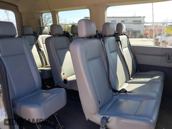 2016 Ford Transit Passenger XL with VIN 1FBZX2CM5GKA20891, listed as a IAAI auction lot 41677359 with 83,119 mi miles. Bid and sale history available at carsss.com. Image 8.